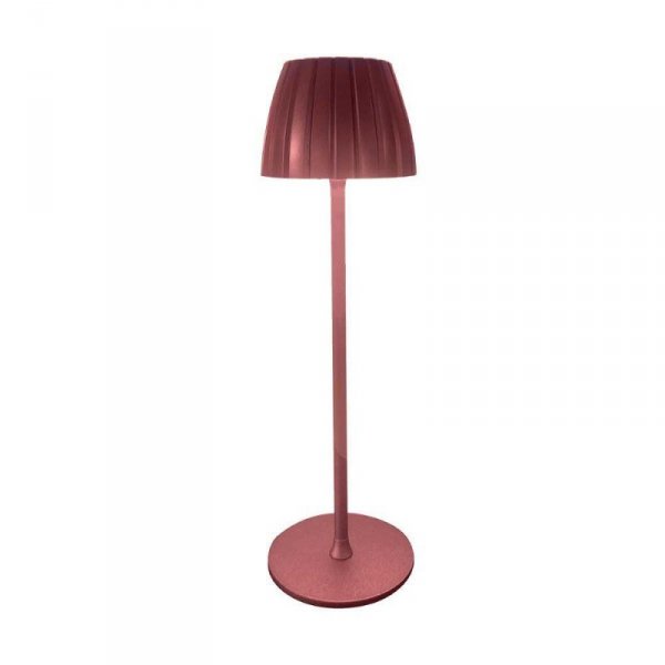 Lampka Biurkowa Nocna V-TAC 2,7W LED 34cm Ładowanie USB Ściemnianie Brąz VT-7967 3000K-6000K 110lm