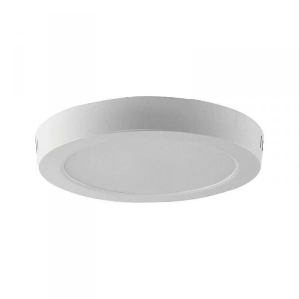 Panel Natynkowy V-TAC 12W LED SAMSUNG CHIP Okrągły 167x30mm VT-60012RD-S 3000K 1200lm 5 Lat Gwarancji