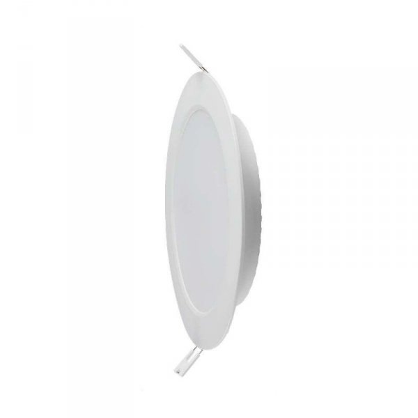 Panel Wpuszczany V-TAC 18W LED SAMSUNG CHIP Okrągły 220x28mm VT-61018RD-S 6500K 1980lm 5 Lat Gwarancji