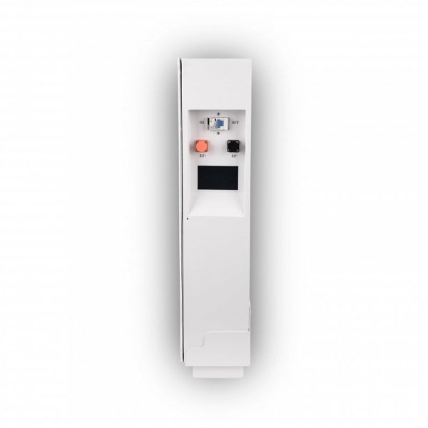 Magazyn Bank Energii V-TAC Biały Szklany Front 10.24kWh 200Ah/51.2V 10240Wh LiFePO4 BMS VT-10240W 10 Lat Gwarancji