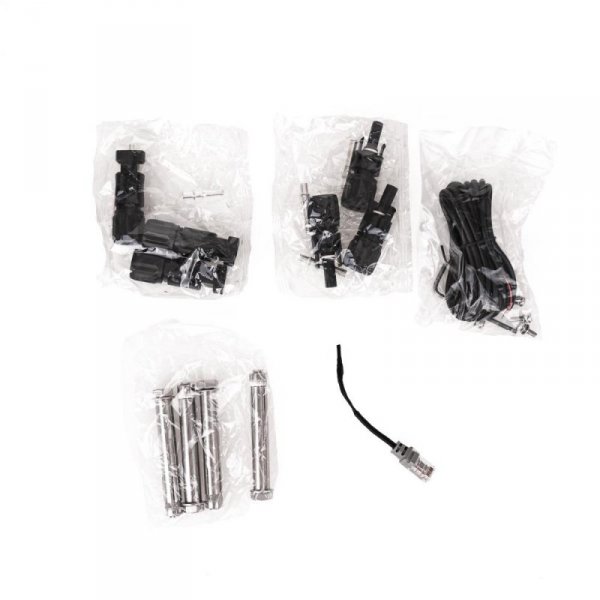 Falownik inwerter V-TAC Deye 12KW hybrydowy trójfazowy niskonapięciowy czarny SUN-12K-SG04LP3-EU 10 lat gwarancji