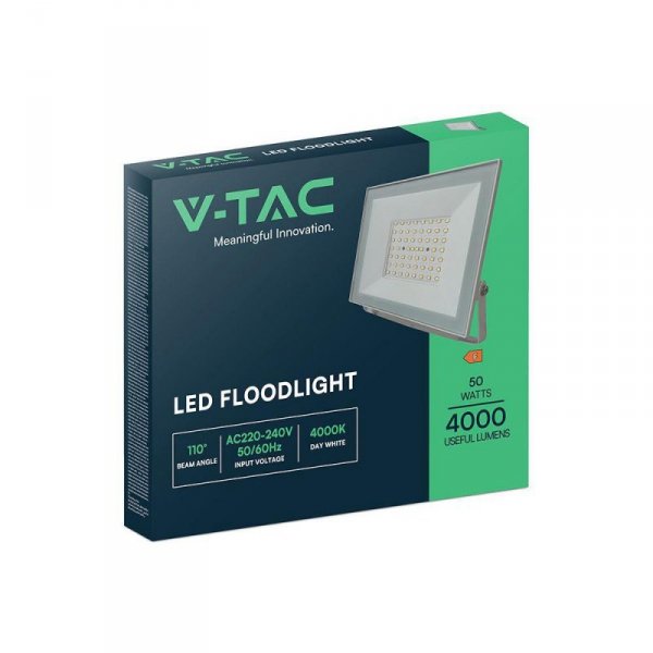 Naświetlacz LED V-TAC 50W LED SMD biały VT-44054 6500K 4000lm