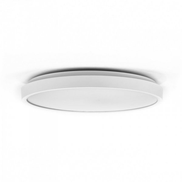 Oprawa sufitowa plafoniera V-TAC 24W LED okrągły IP44 czujnik ruchu mikrofalowy 30cm biały VT-8624S-W-RD 4000K 2400lm