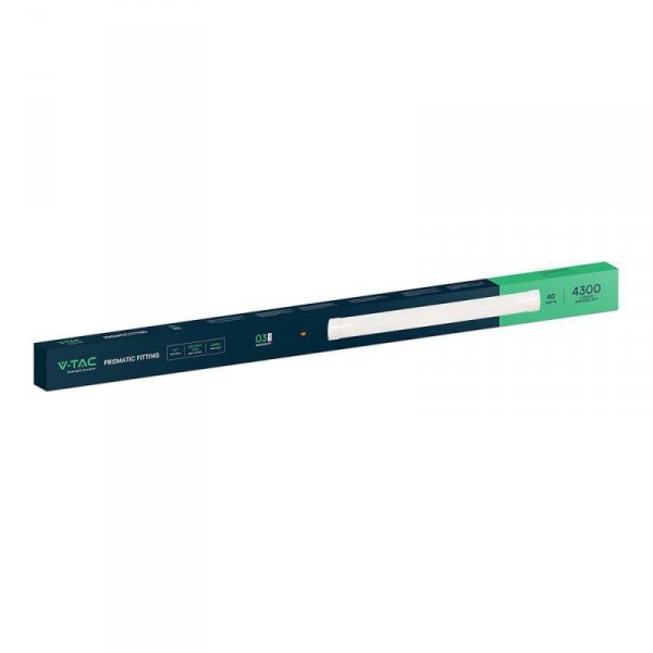 Oprawa V-TAC 40W LED belka liniowa natynkowa 120cm 110Lm/W VT-8340 3000K 4300lm 3 lata gwarancji