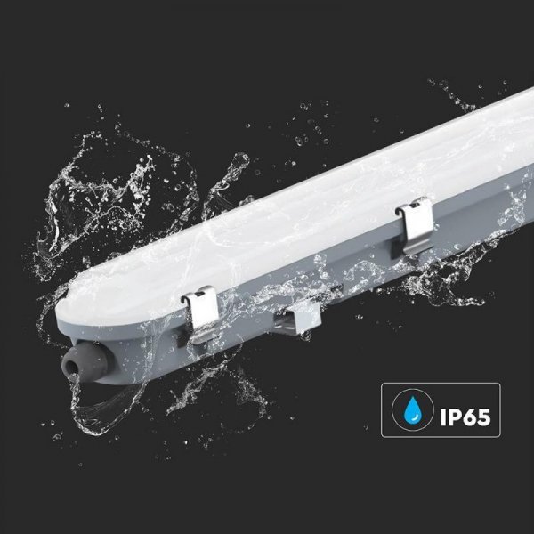 Oprawa hermetyczna V-TAC LED układ awaryjny 48cm 150cm 120Lm/W VT-150149E 6500K 5760lm