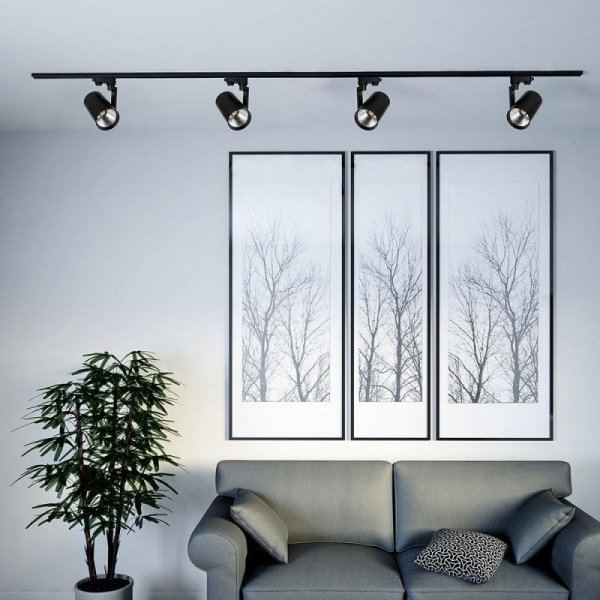 Oprawa szynoprzewód 3F V-TAC 35W LED CREE CHIP 20st czarna VT-11135 3000K 3218lm 6 lat gwarancji