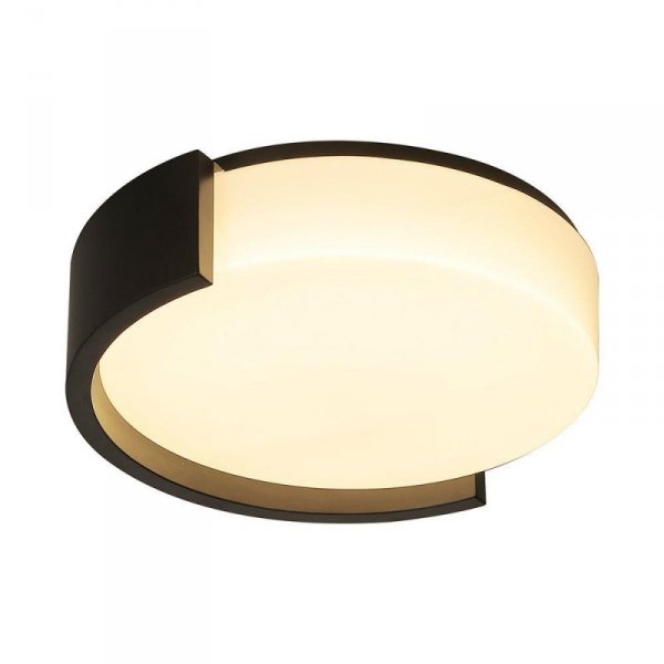 Oprawa sufitowa plafoniera V-TAC 48W LED 45cm 3w1 ściemnialna czarna BT pilot CCT VT-84023 3000K-4000K-6500K 5760lm