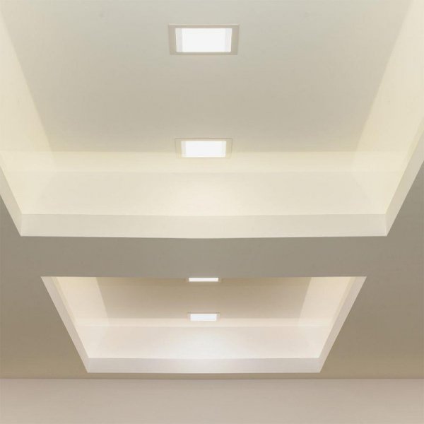 Panel wpuszczany downlight V-TAC 12W LED CREE CHIP kwadrat 170x170mm VT-61012CCT 3000K-4000K-6500K 1320lm 6 lat gwarancji