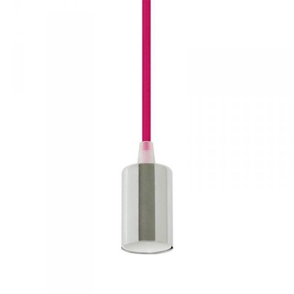 Oprawa Zwieszana V-TAC Chrom Metal Ciemny Róż przewód VT-7338-RR 5 Lat Gwarancji