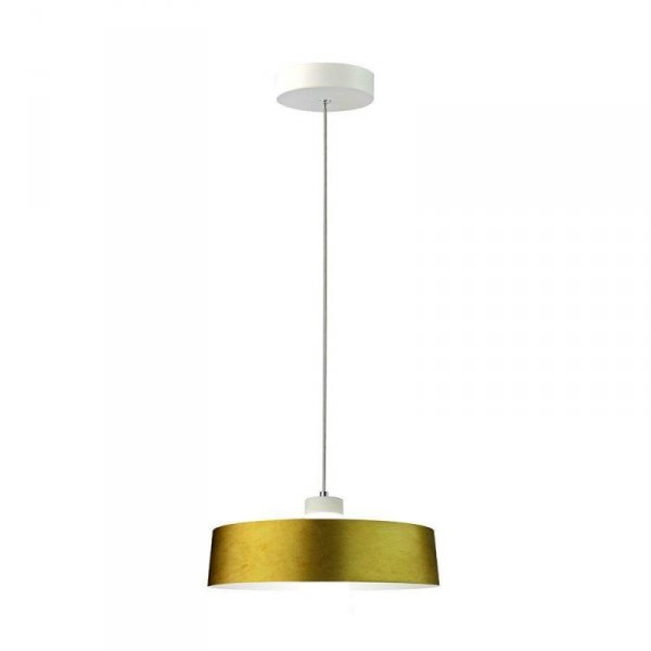 Oprawa Zwieszana LED V-TAC 7W (Akryl) Złoty 340x190mm VT-7666-G 4000K 400lm 3 Lata Gwarancji