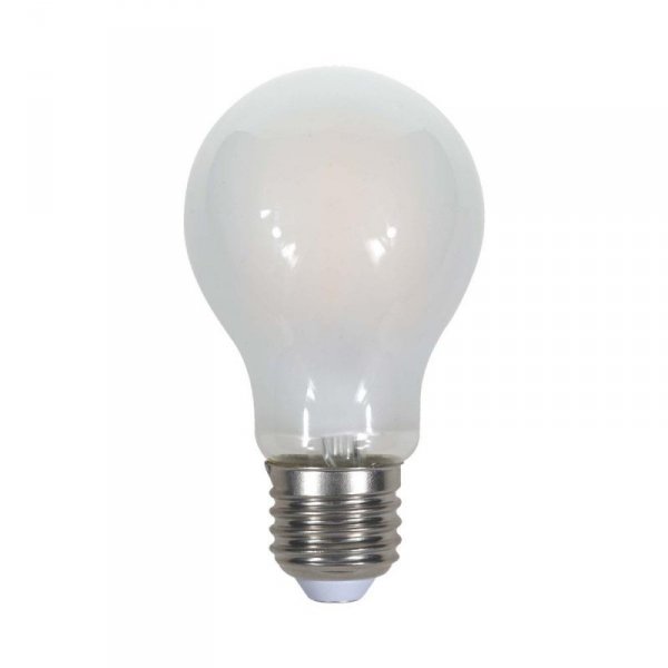 Żarówka LED V-TAC 5W Filament E27 A60 Mrożona VT-2045 6400K 600lm 2 Lata Gwarancji