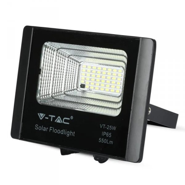 Projektor LED Solarny V-TAC 12W IP65 VT-25W 4000K 550lm 2 Lata Gwarancji
