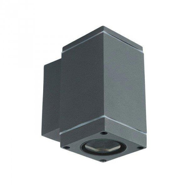 Kinkiet ogrodowy V-TAC W dół GU10 grafit mat VT-841 3 lata gwarancji