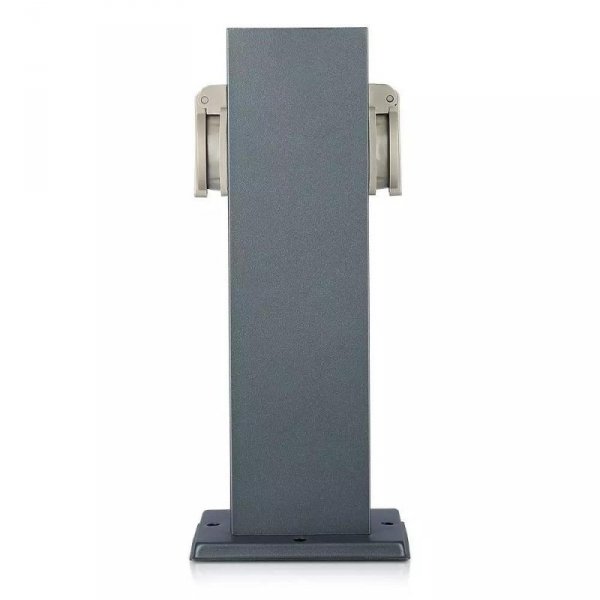 Słupek Ogrodowy V-TAC 2 Gniazda 30cm 2x16A 3600W IP44 Grafit VT-1155-1
