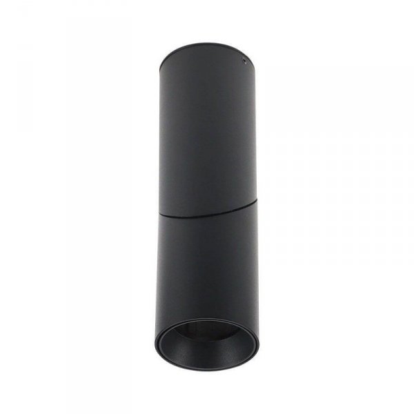 Oprawa V-TAC aluminiowa GU10 okrągła natynkowa tuba czarna VT-804 3 lata gwarancji