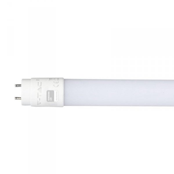 Tuba Świetlówka LED T8 V-TAC SAMSUNG CHIP 60cm 7.5W G13 Obrotowa Nano Plastic VT-062 4000K 850lm 5 Lat Gwarancji