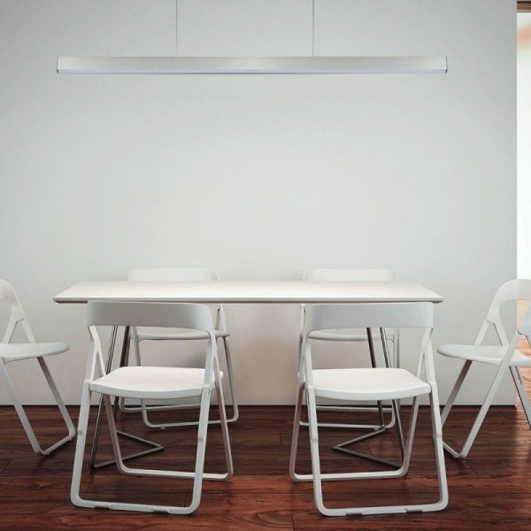 Oprawa V-TAC LED Linear SAMSUNG CHIP 40W Do łączenia Zwieszana Biała 120cm VT-7-40-W 6500K 3270lm 5 Lat Gwarancji