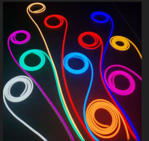 NEON LED 24V SILICONE 6X12 R5 BIAŁY ZIMNY IP67