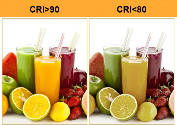 TAŚMA LED COB 12V LINIA ŚWIATŁA 320 CZERWONA 1M.