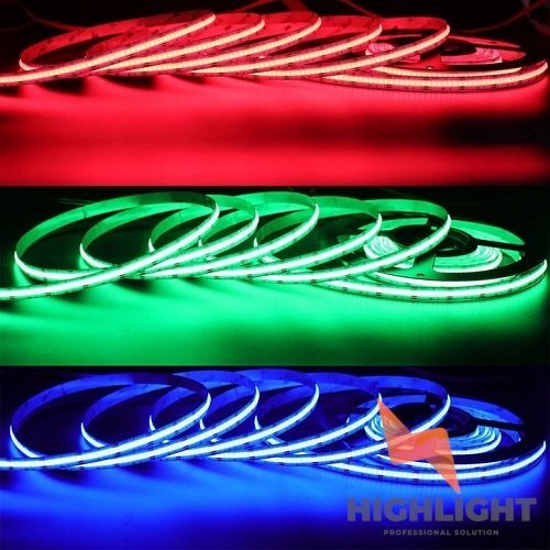 Taśma LED COB RGB 24V 15W 756 LED/m HIGHLIGHT – 1 metr