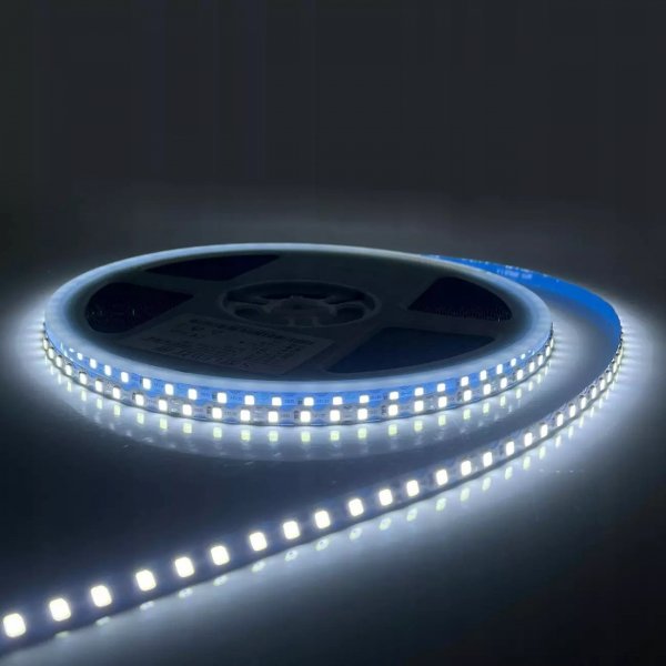 Taśma LED 9,6W giętka zimna 2835 6500K 120LED/1m 6mm