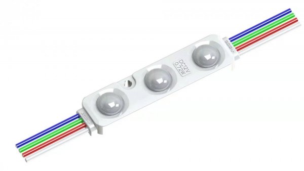 Moduł LED RGB wielokolorowy 0,72W 