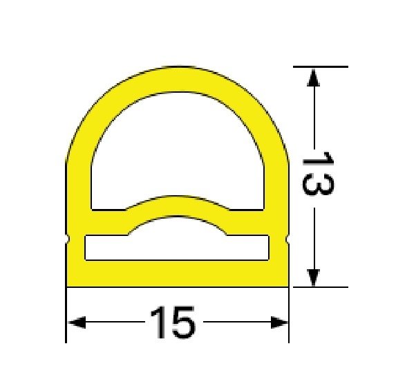 TUBA SILIKONOWA 15X13