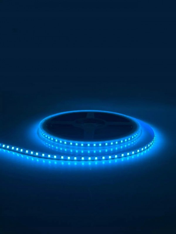 Taśma LED 9,6W giętka Ice Blue 2835 120LED/1m 6mm