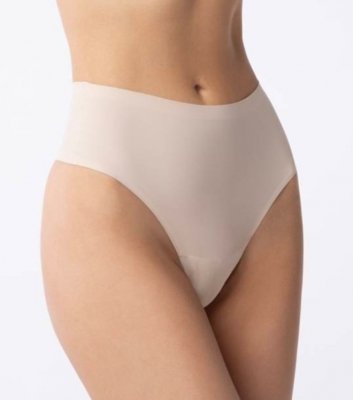 Majtki Julimex Simple String Maxi beżowe 