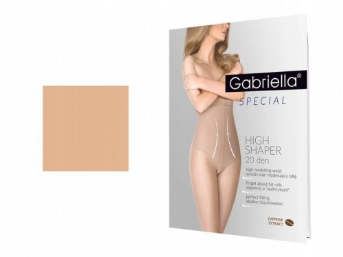 Rajstopy High Shaper 20 den modelujące wyszczuplające Gabriella Melisa