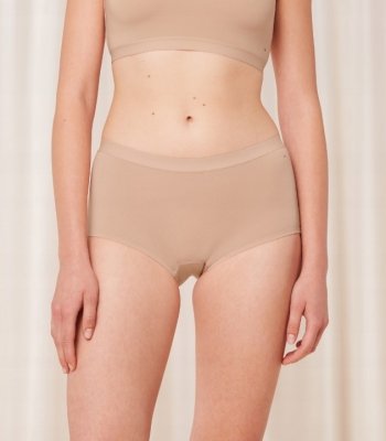 Majtki damskie Triumph Smart Natural Boyshort beżowe