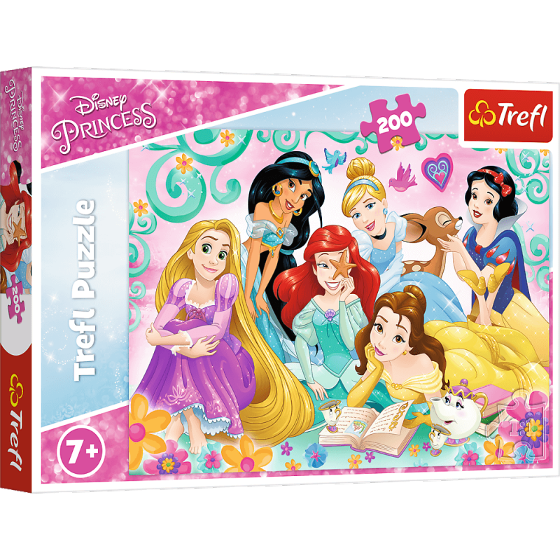 Puzzle 200 Radosny świat księżniczek 13268