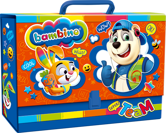 Teczka z rączką XL BAMBINO 1 szt. mix