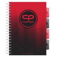 Kołozeszyt B5 Coolpack gradient cranberry