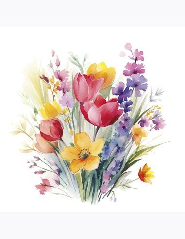 Serwetki DAISY Lunch SD 330x330 Wiosna 010001