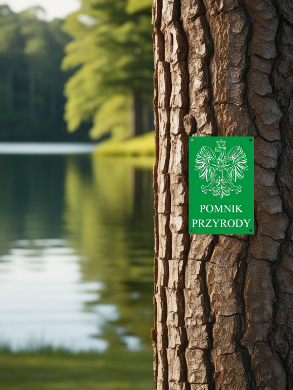 Tablica Pomnik przyrody- personalizowana