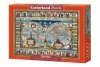Puzzle 2000 elemenrów - Mapa Świata, 1693