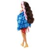 Lalka Barbie Extra Sportowa sukienka/Czarno-różowe włosy