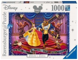 Puzzle 1000 elementów Walt Disney Piękna i Bestia