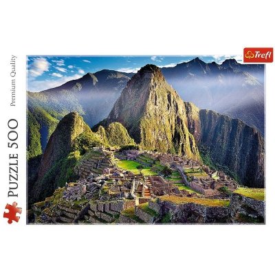 Puzzle 500 elementów Zabytkowe sanktuarium Machu Picchu