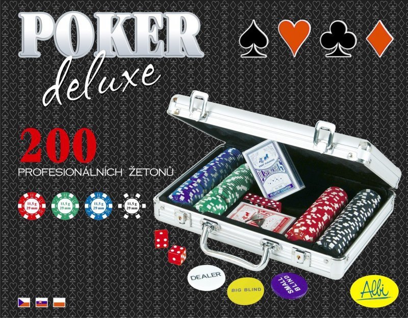 Poker Deluxe 200 żetonów