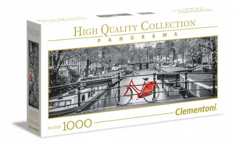 1000 elementów Panorama High Quality Amsterdamski rower