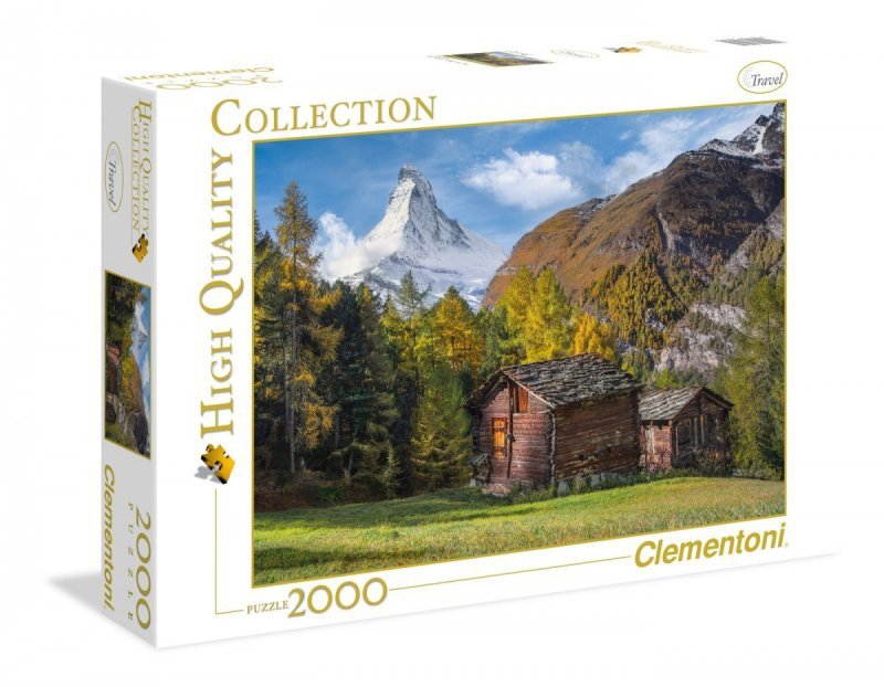 Puzzle 2000 elementów Fascynacja z Matterhorn