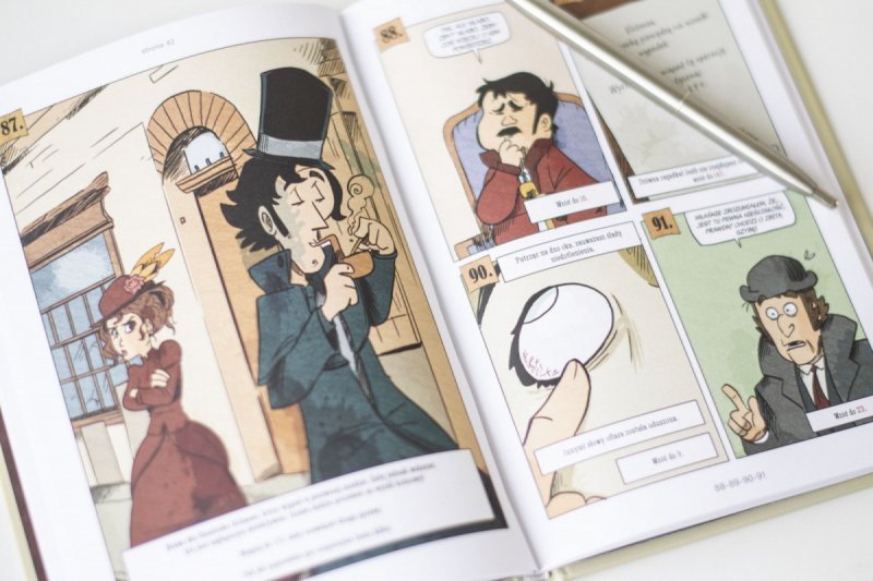 Gra Komiks Paragrafowy: Sherlock Holmes: Pojedynek z Irene Adler