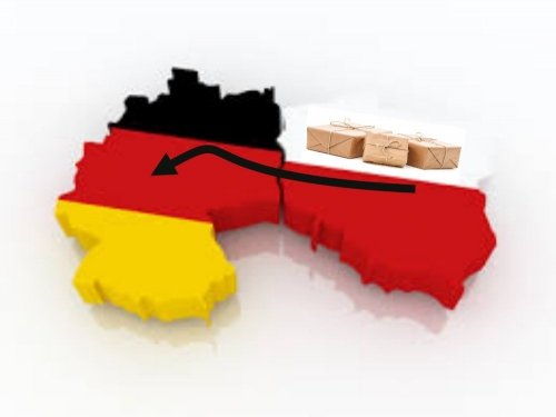 WYSYŁKA PACZEK POLSKA - NIEMCY  ze swoją etykietą