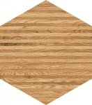 Domino Flare Wood Hex 11x12,5