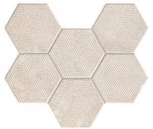 Tubądzin Sfumato hex mozaika 28,9x22,1