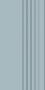 Tubądzin Stopnica podłogowa Cielo e Terra Blu MAT 59,8x29,6