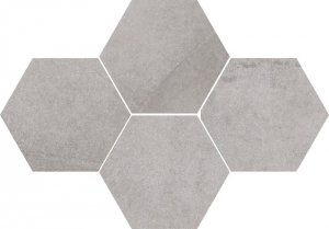 Stargres Durban Silver Heksagon Mozaika 28,3x40,8