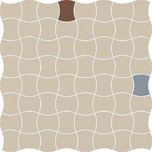 Paradyż Modernizm Bianco mozaika Mix A 30,86x30,86